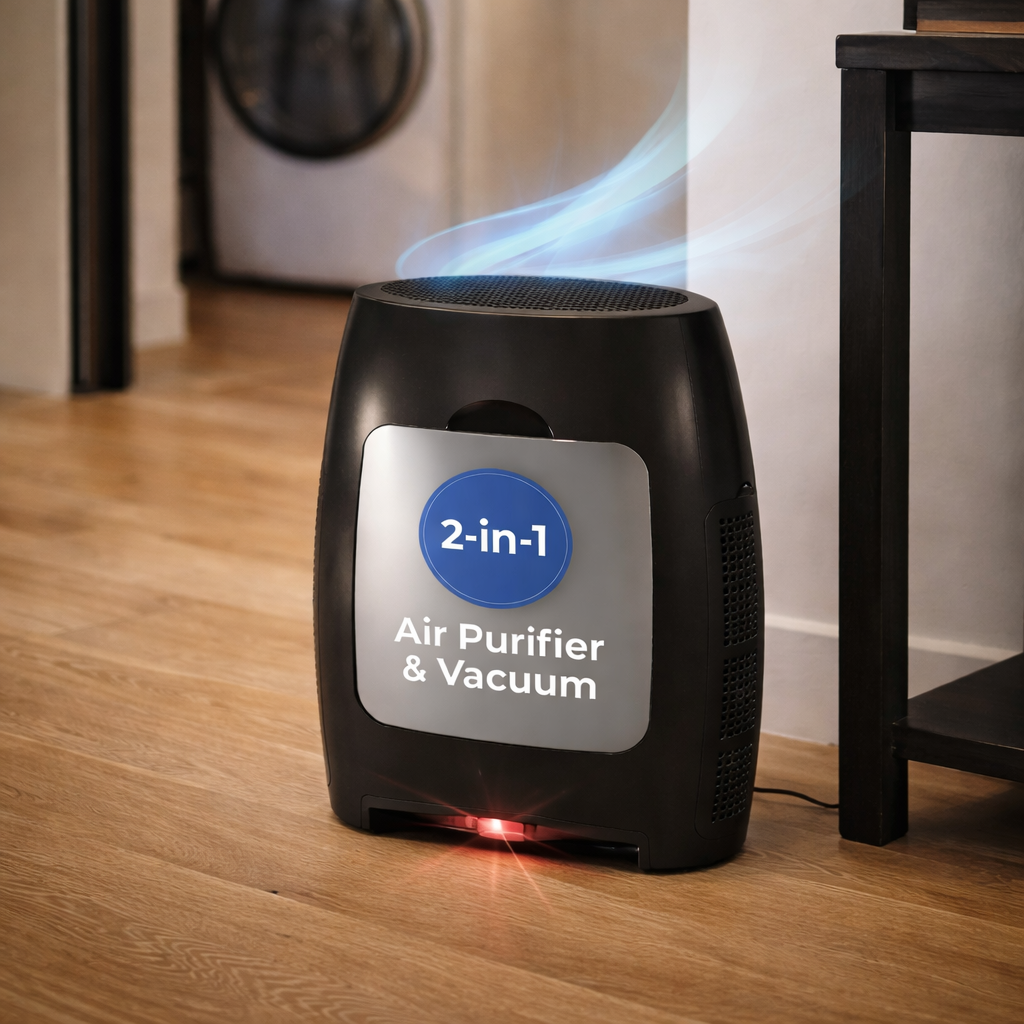 PUREVAC by N4NO™ - Smart 2 in 1 Vacuum & Air Purifier