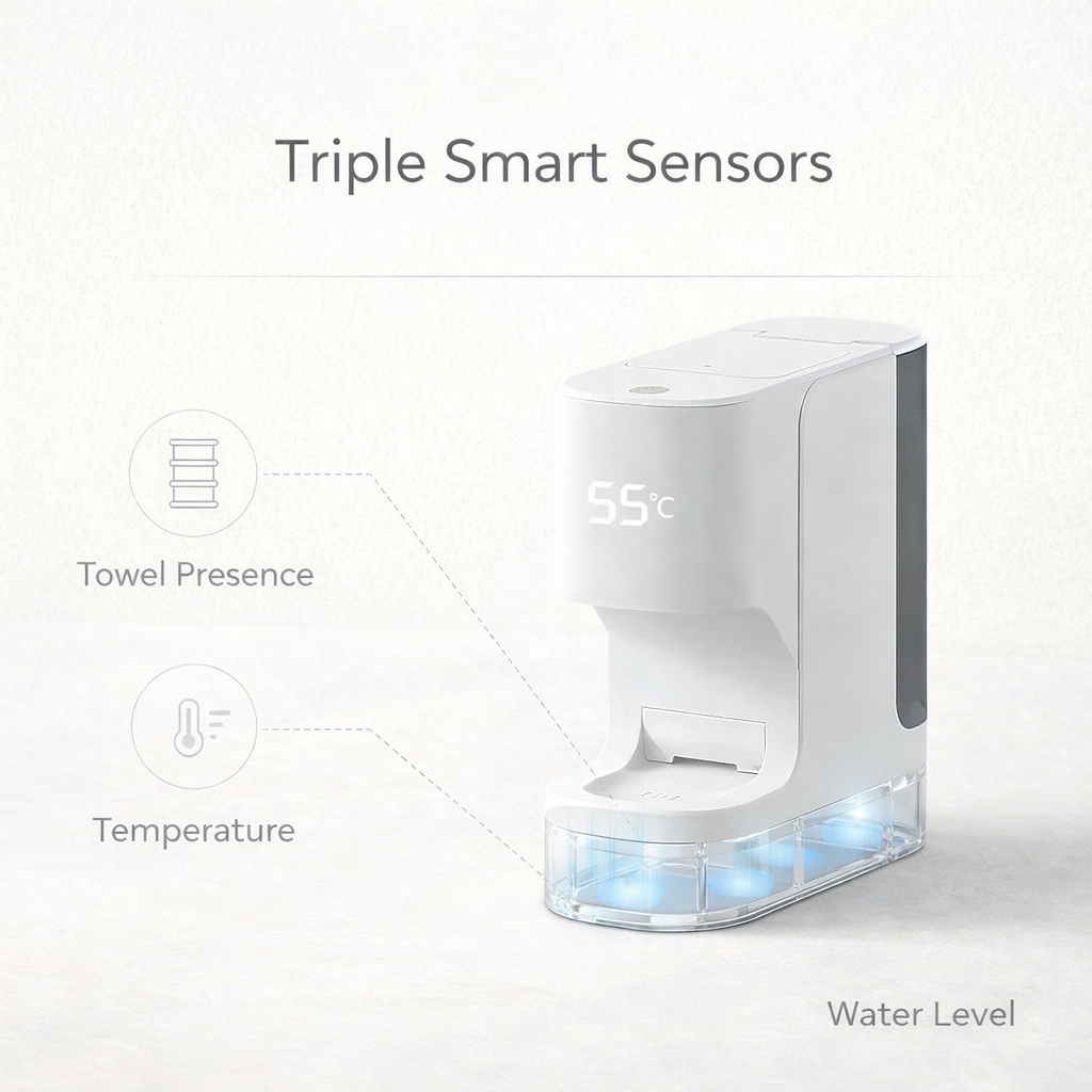 Livefull by N4NO™ - Smart Warm Towel Dispenser