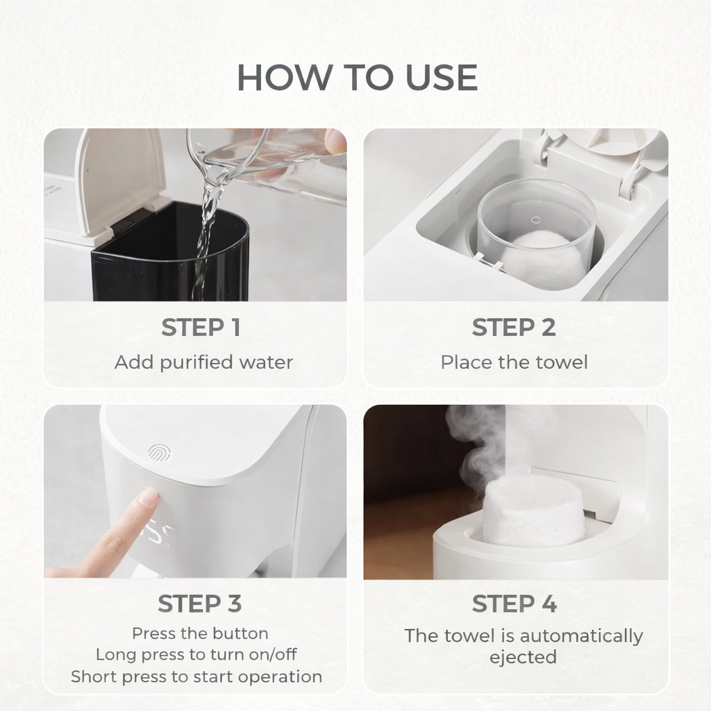 Livefull by N4NO™ - Smart Warm Towel Dispenser