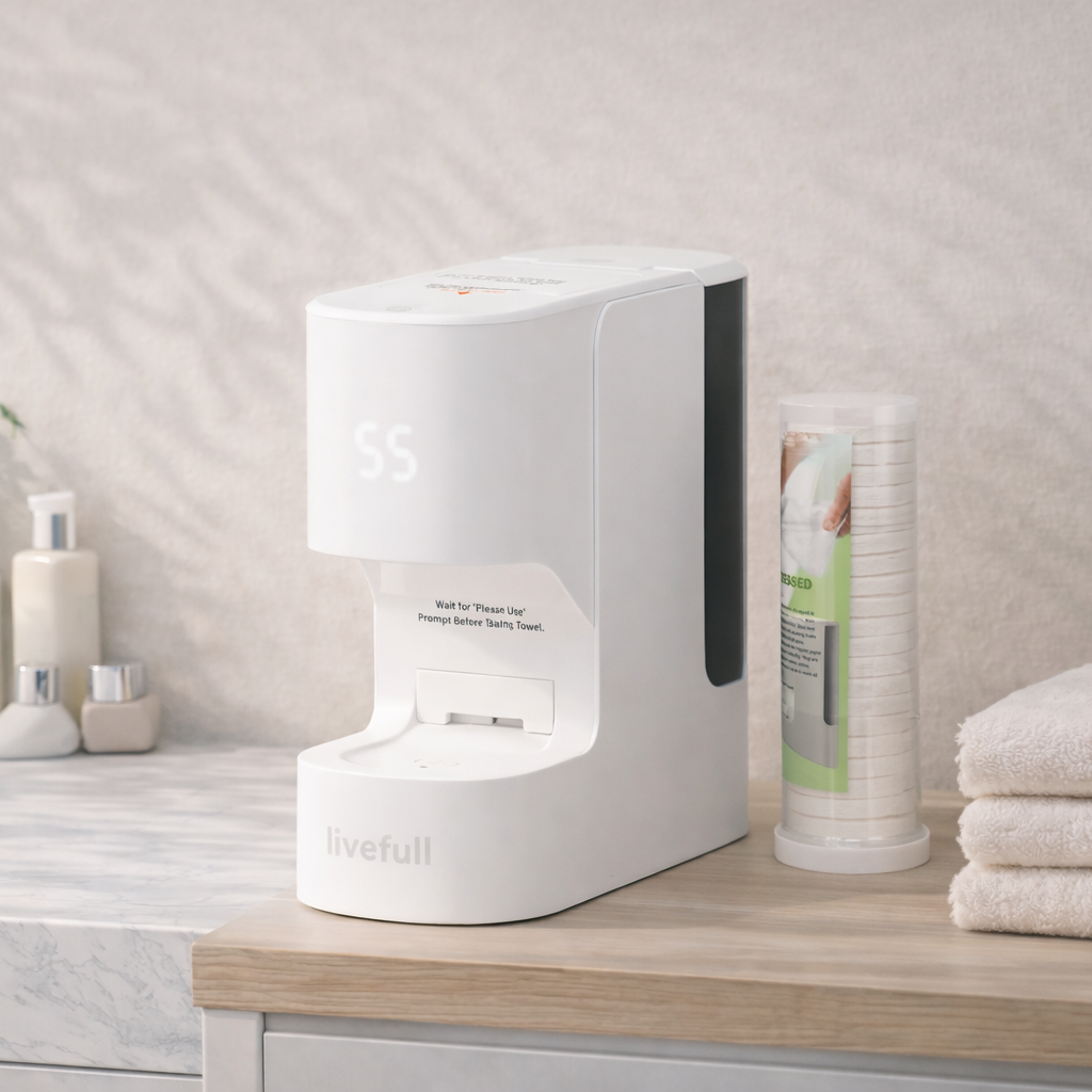 Livefull by N4NO™ - Smart Warm Towel Dispenser